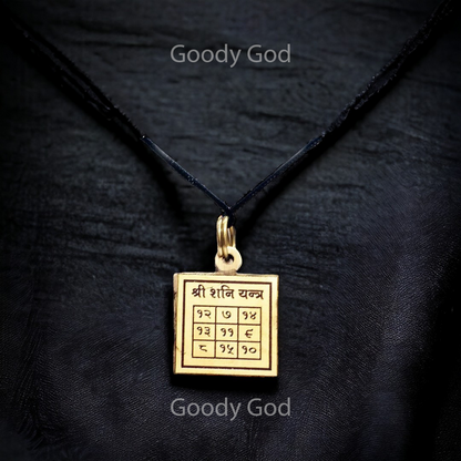 Goodygod Shani Yantra Locket/Pendant