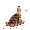 Goodygod Ram Janmabhoomi Mandir 3D Miniature Wooden Model