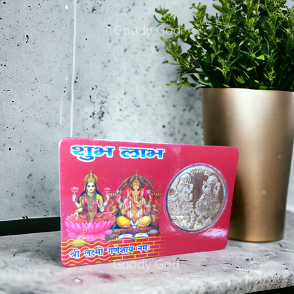 Goodygod Lakshmi Ganesh Coin Card