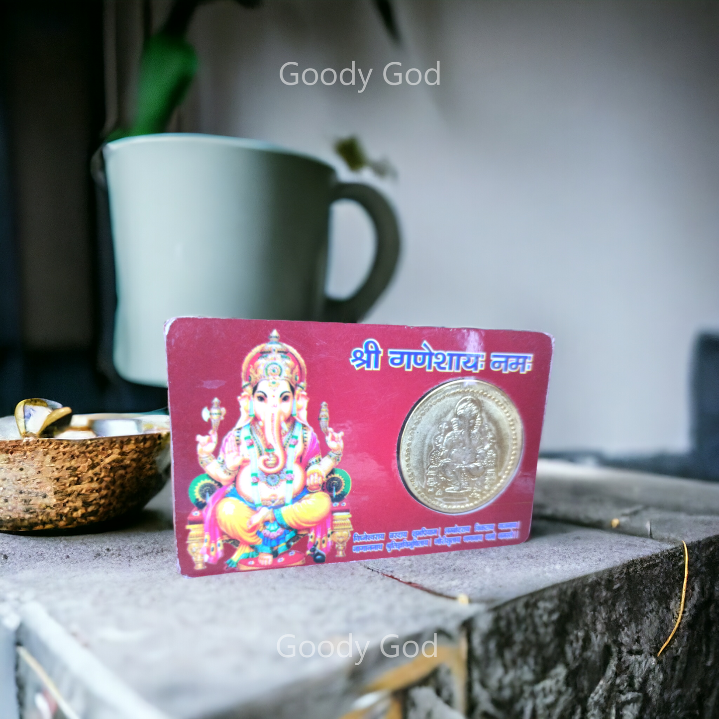 Goodygod Shree Ganesh Coin Card