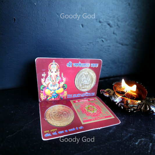 Goodygod Shree Ganesh Coin Card