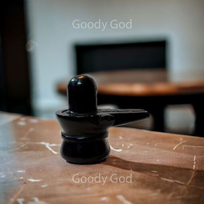 Goodygod Black shivling | Black shivlingam